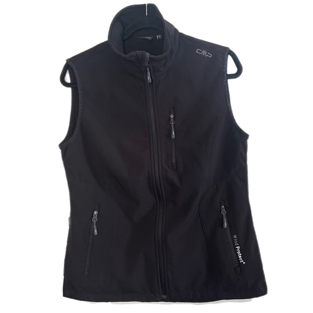 CMP Black Softshell Vest